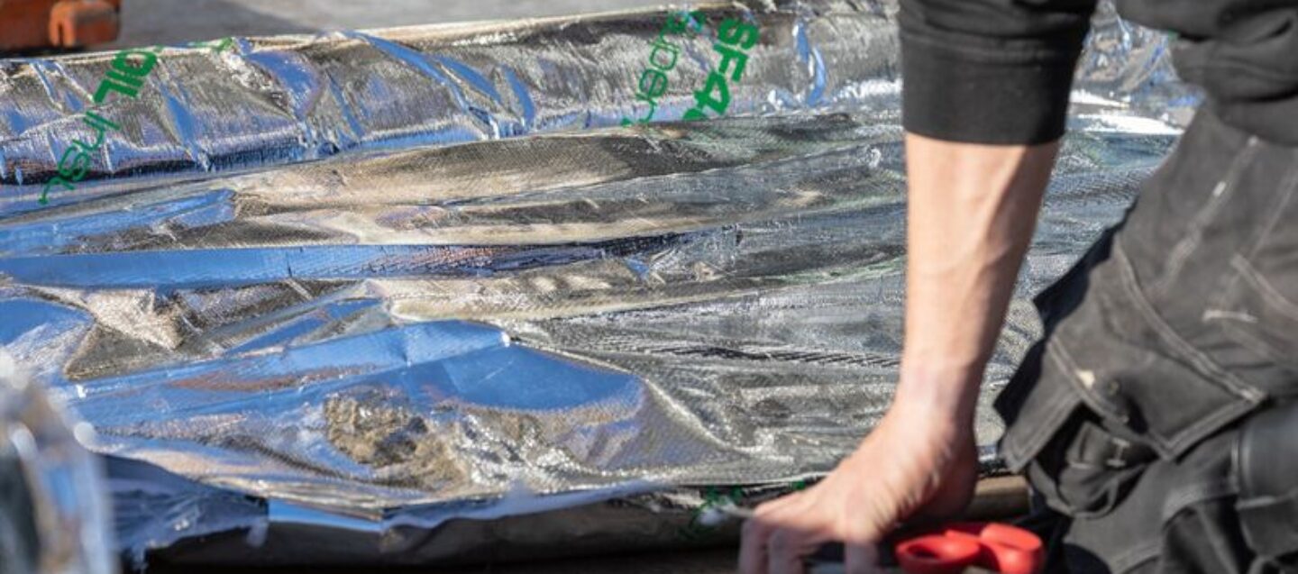 Duurzame bouw dankzij SuperFOIL isolatiefolie