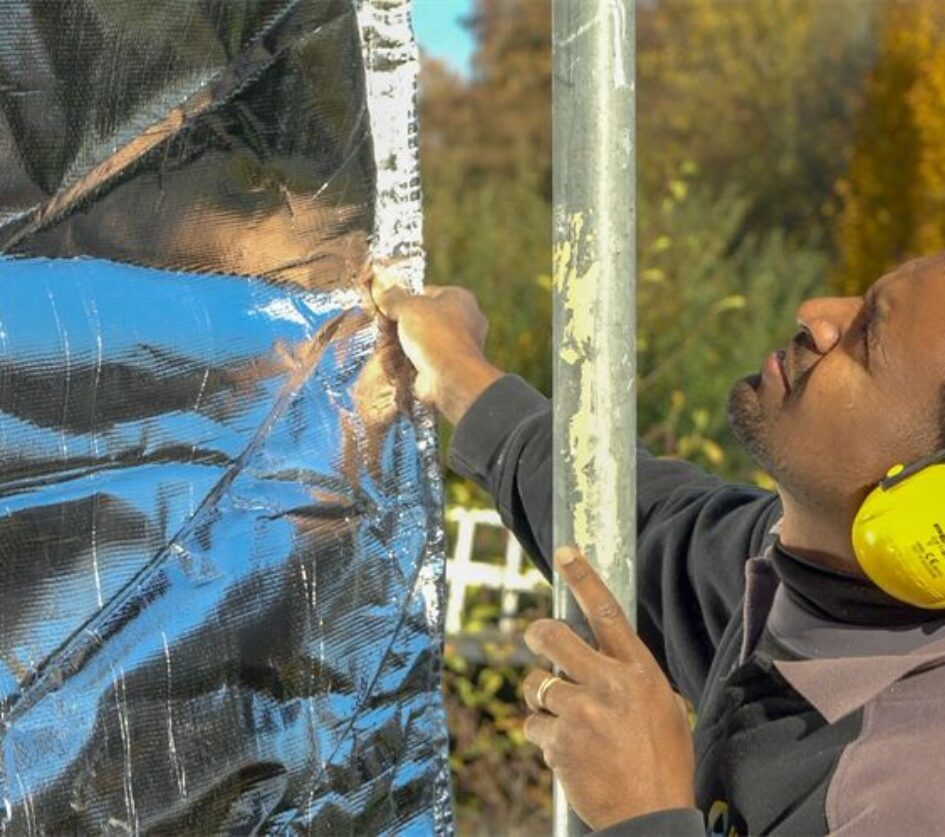 Duurzame bouw dankzij SuperFOIL isolatiefolie