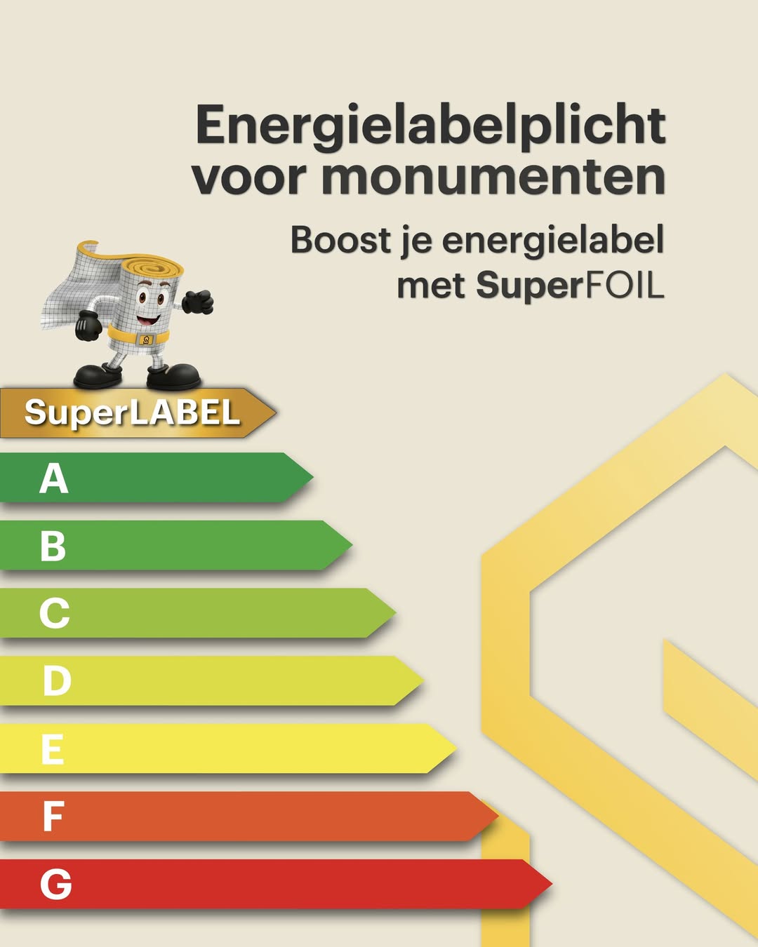 Energielabelplicht monumentale panden